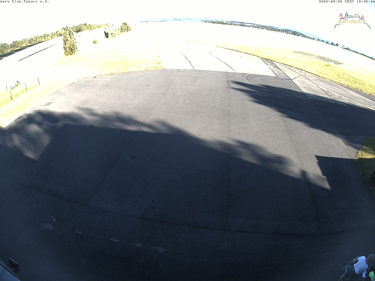 Archived image Webcam Aero Club Coburg