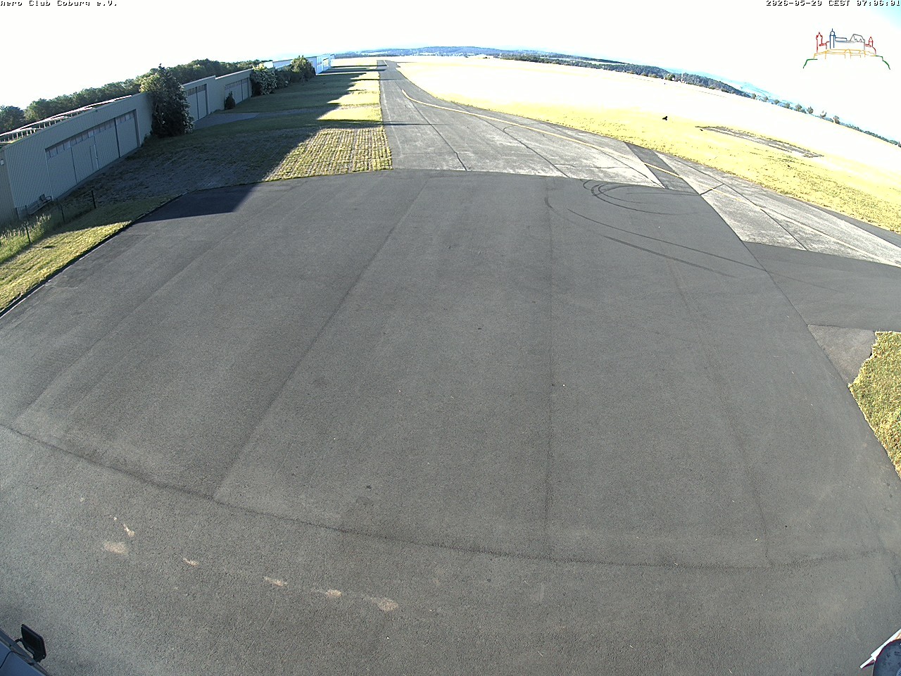 Archiv Foto Webcam Vorfeld Aero Club Coburg