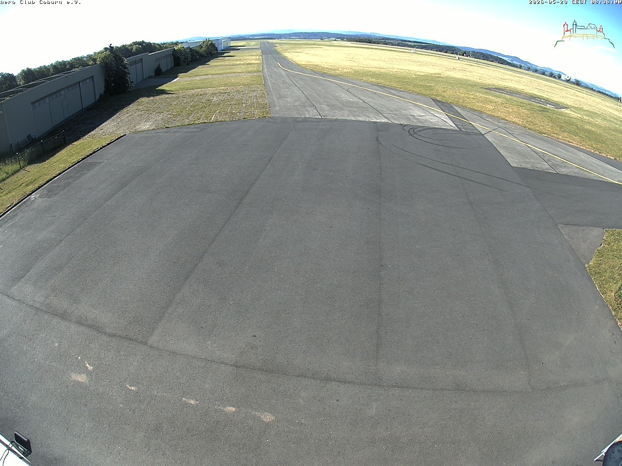 Archiv Foto Webcam Vorfeld Aero Club Coburg