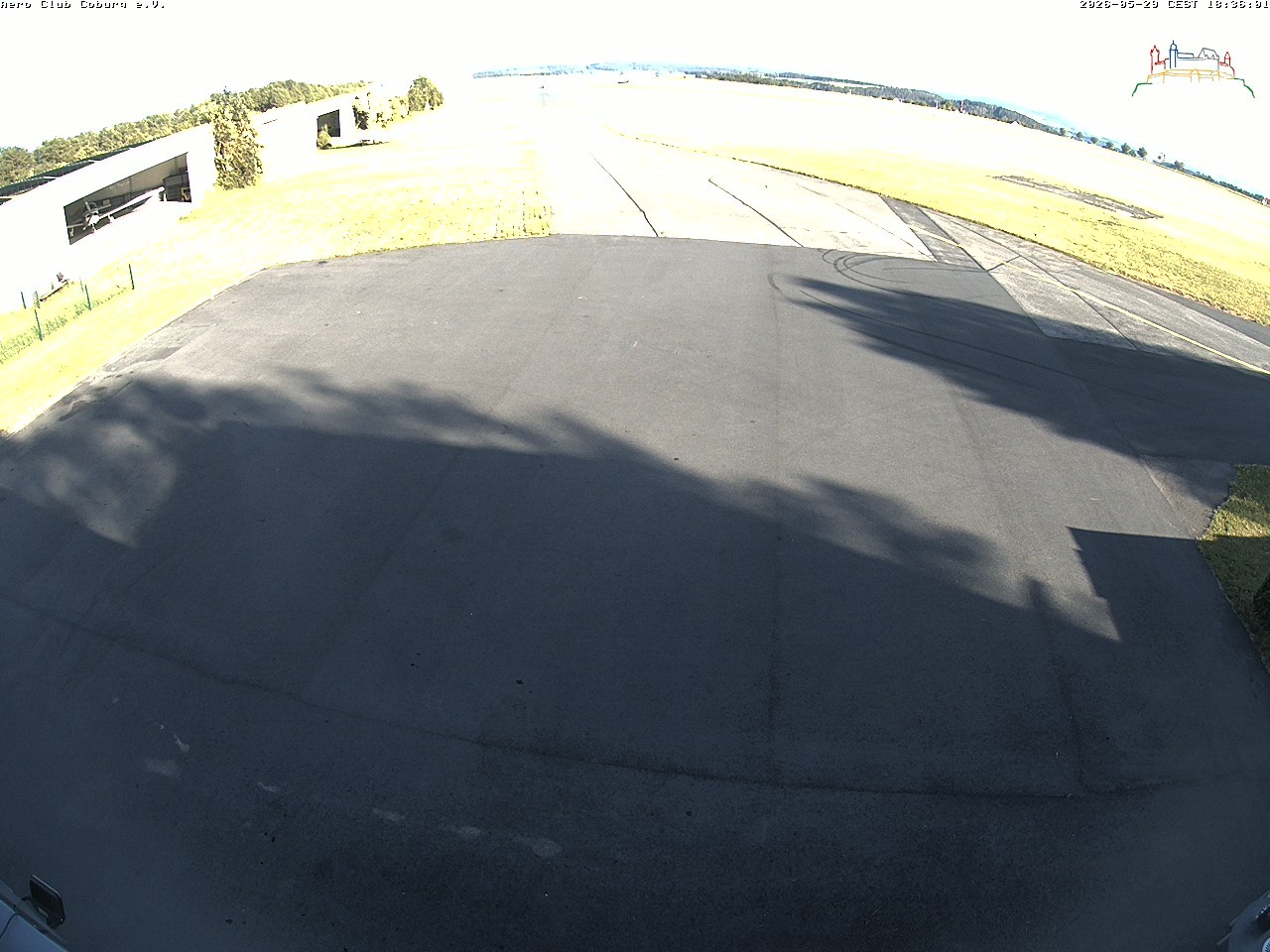 Archiv Foto Webcam Vorfeld Aero Club Coburg