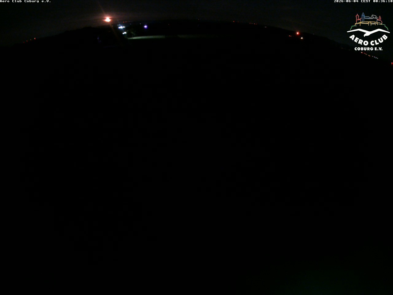 Archiv Foto Webcam Vorfeld Aero Club Coburg