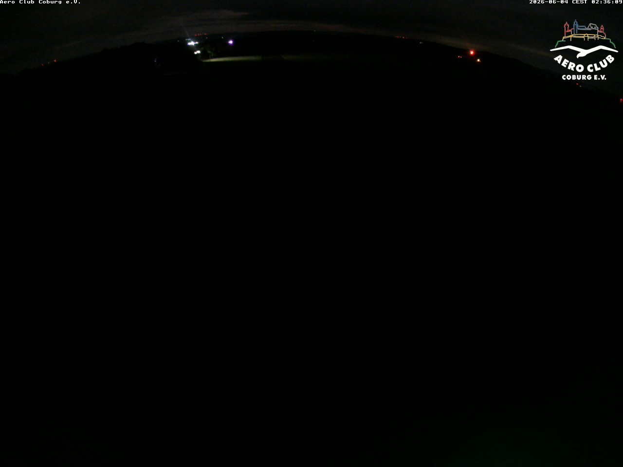 Archiv Foto Webcam Vorfeld Aero Club Coburg