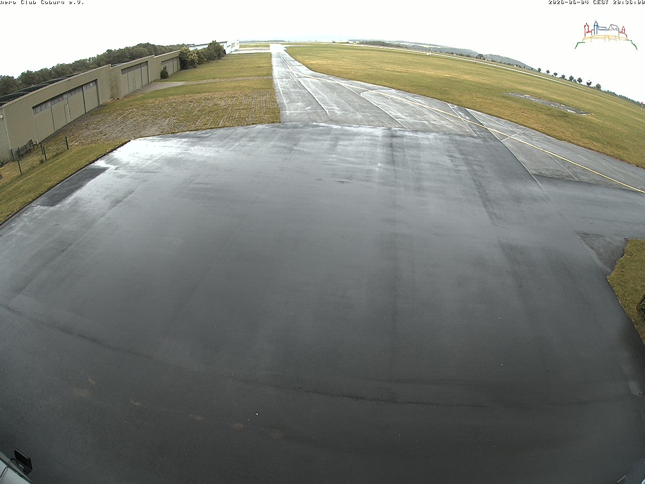 Archiv Foto Webcam Vorfeld Aero Club Coburg