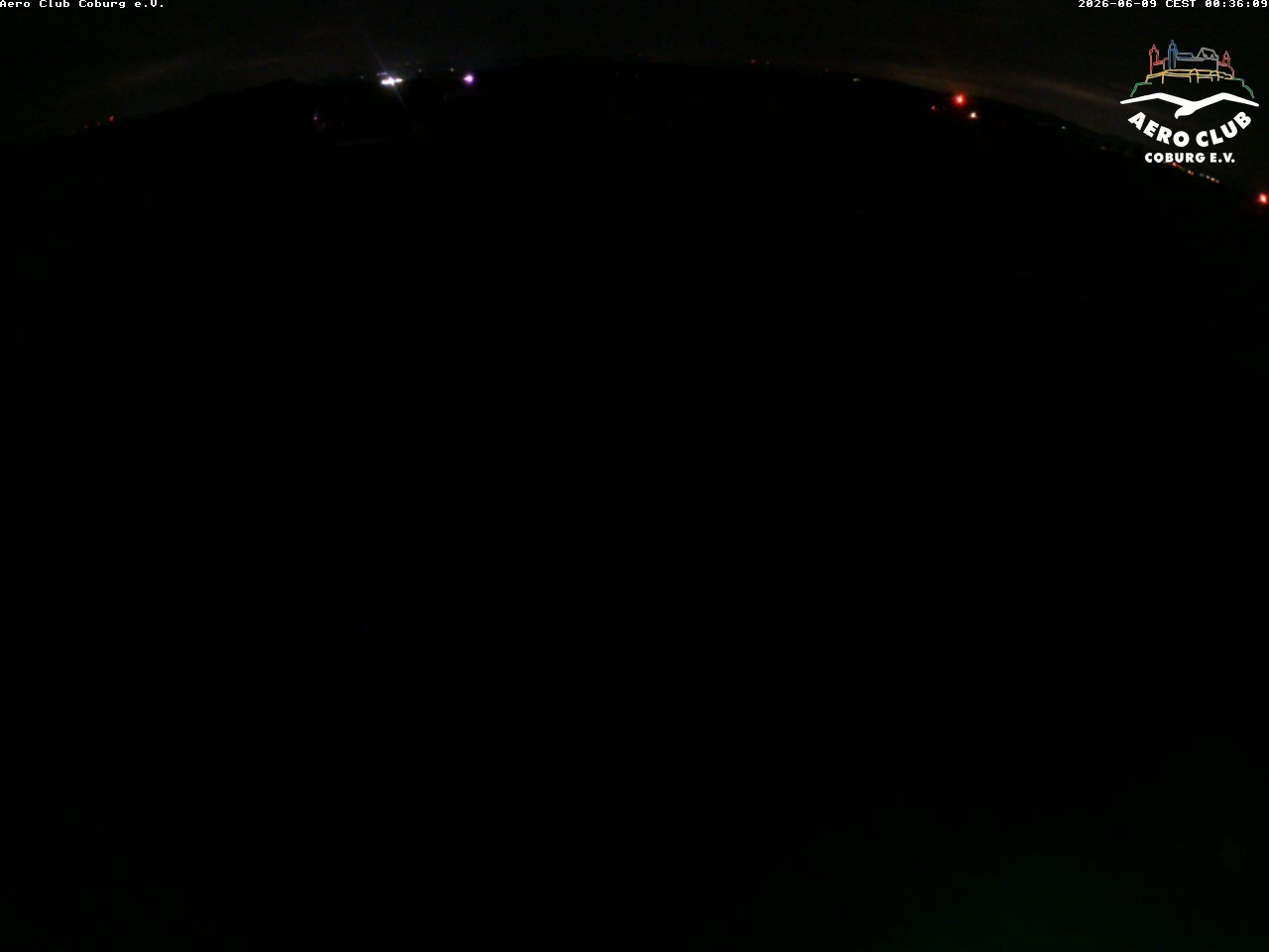 Archiv Foto Webcam Vorfeld Aero Club Coburg