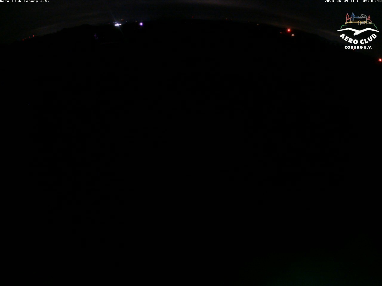 Archiv Foto Webcam Vorfeld Aero Club Coburg