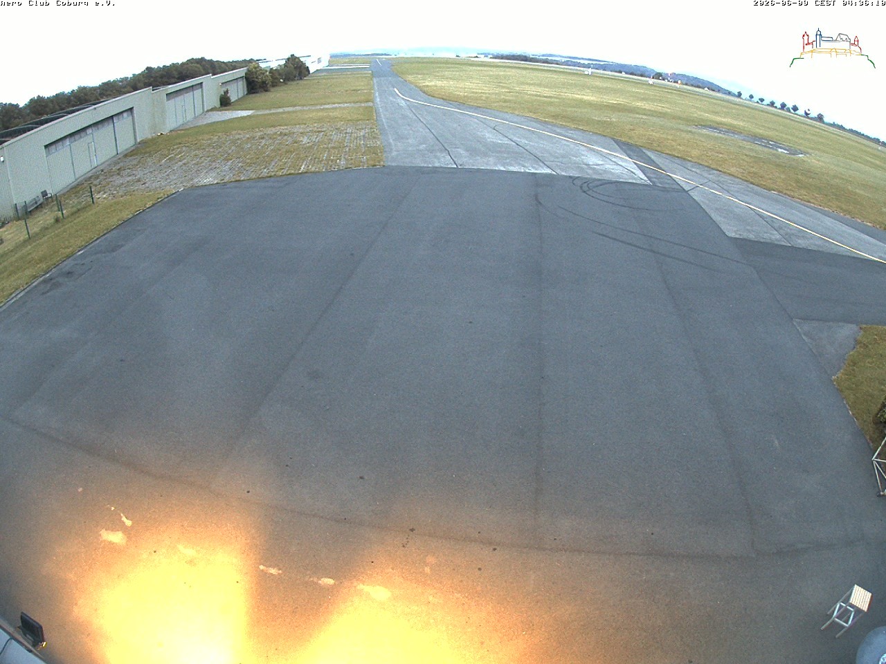 Archiv Foto Webcam Vorfeld Aero Club Coburg