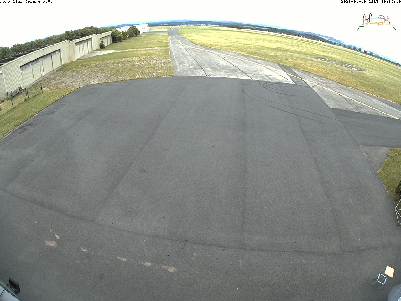 Archiv Foto Webcam Vorfeld Aero Club Coburg