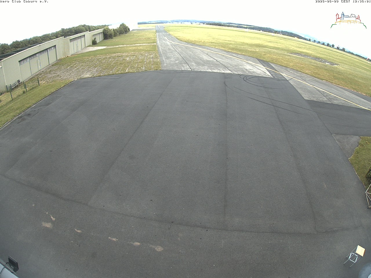 Archiv Foto Webcam Vorfeld Aero Club Coburg