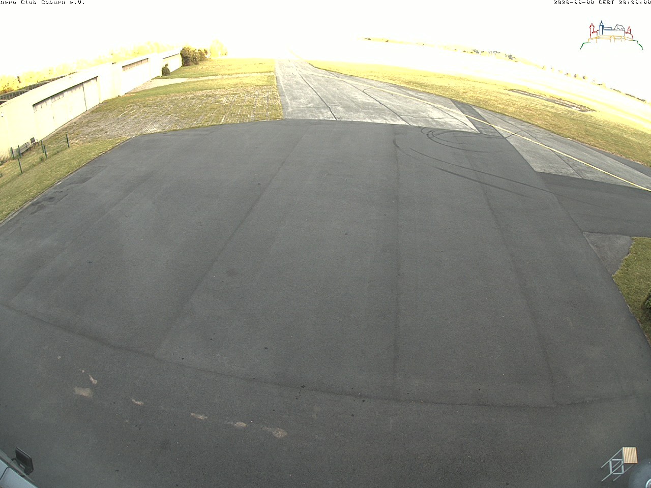 Archiv Foto Webcam Vorfeld Aero Club Coburg