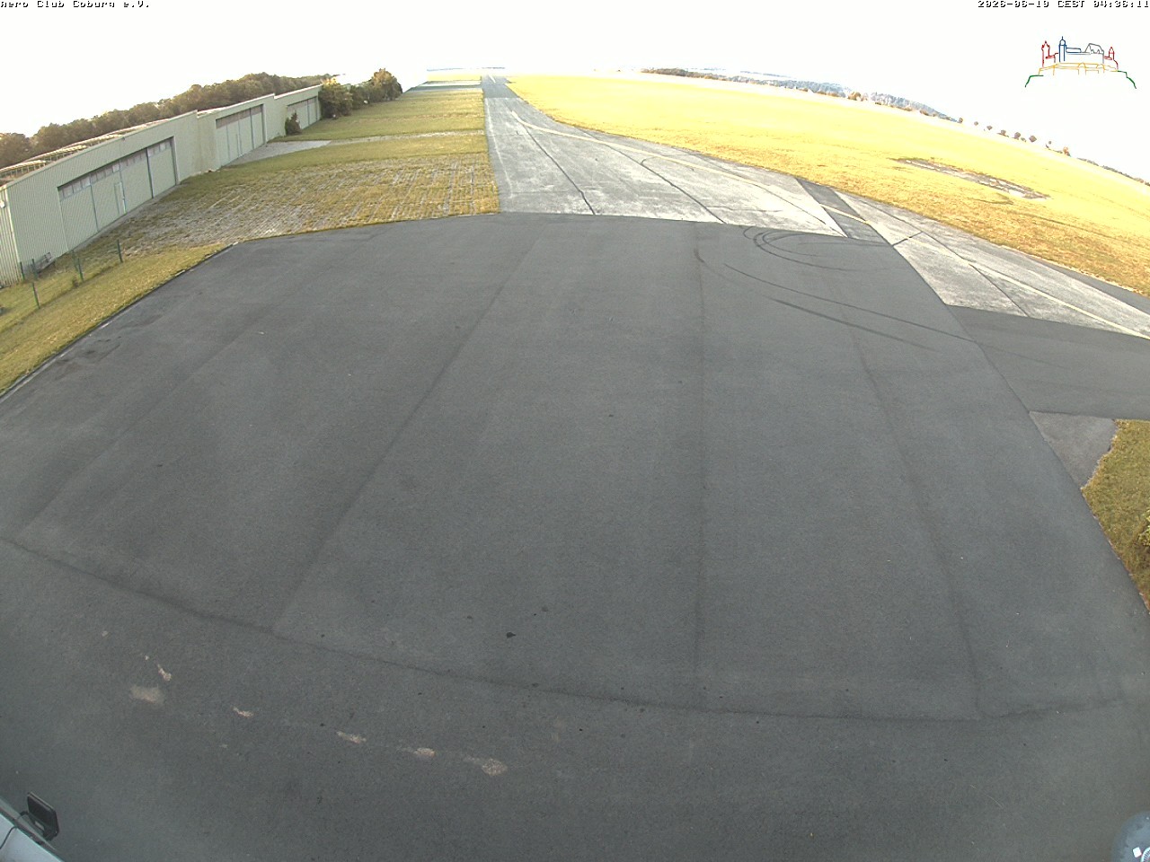 Archiv Foto Webcam Vorfeld Aero Club Coburg
