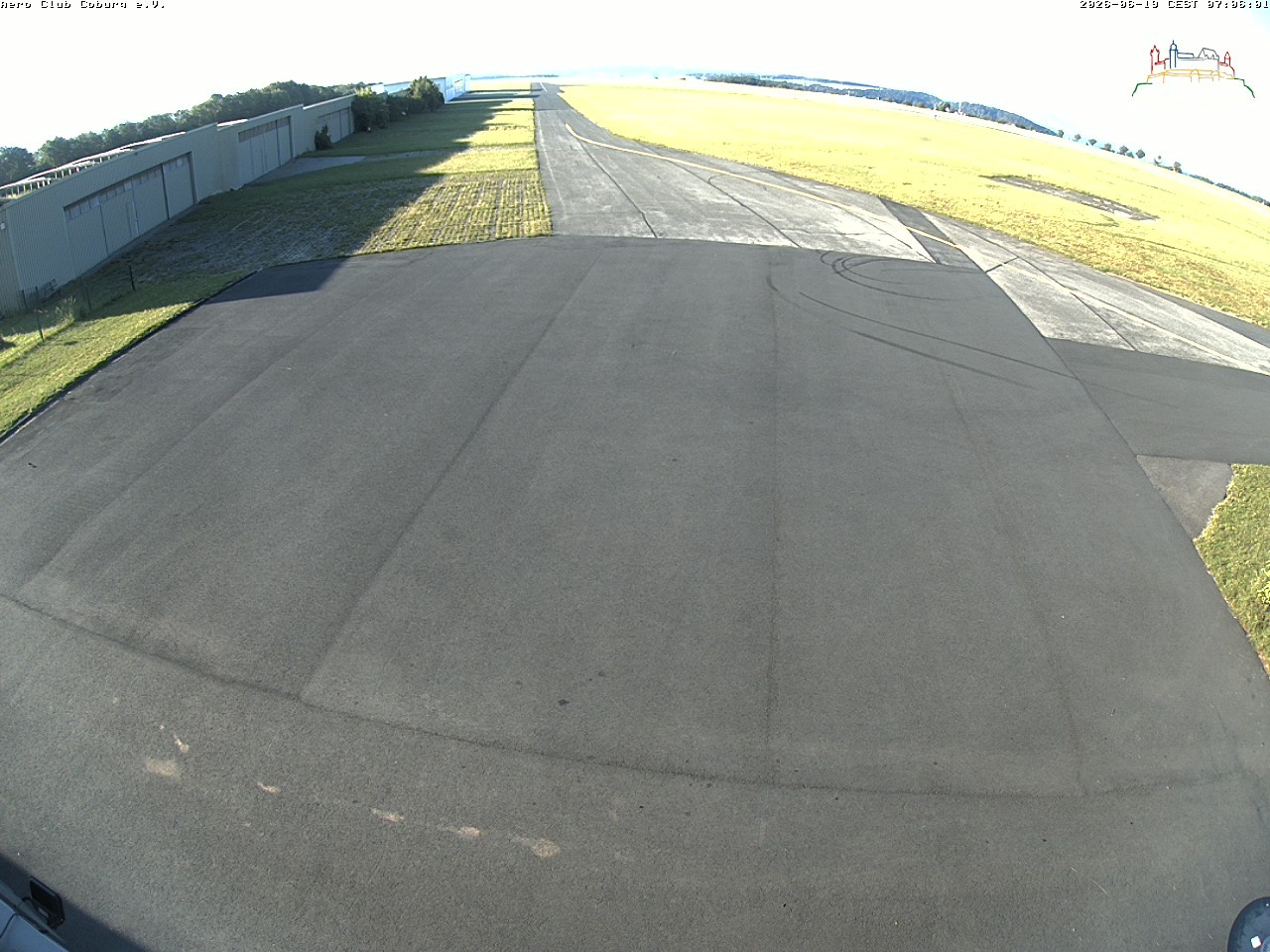 Archiv Foto Webcam Vorfeld Aero Club Coburg