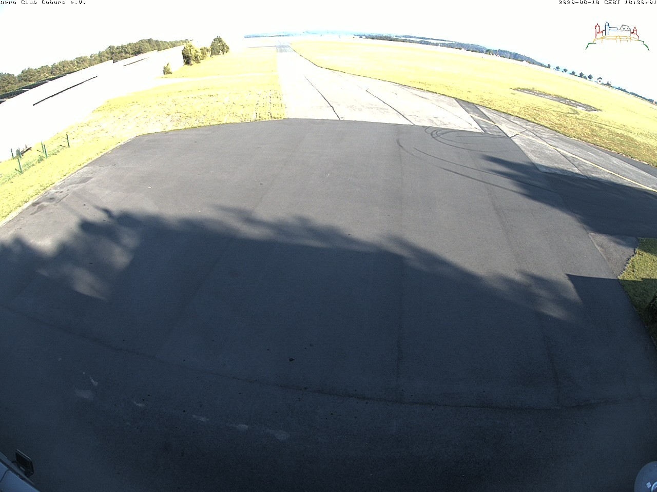 Archiv Foto Webcam Vorfeld Aero Club Coburg