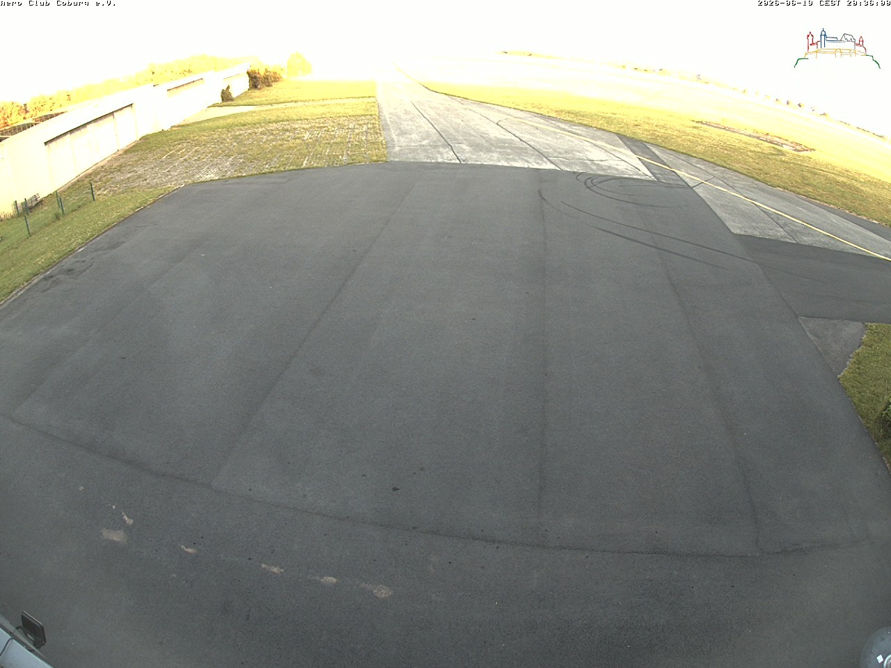 Archiv Foto Webcam Vorfeld Aero Club Coburg