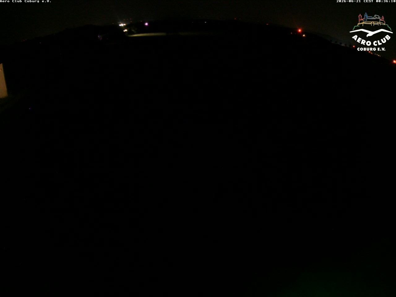 Archiv Foto Webcam Vorfeld Aero Club Coburg