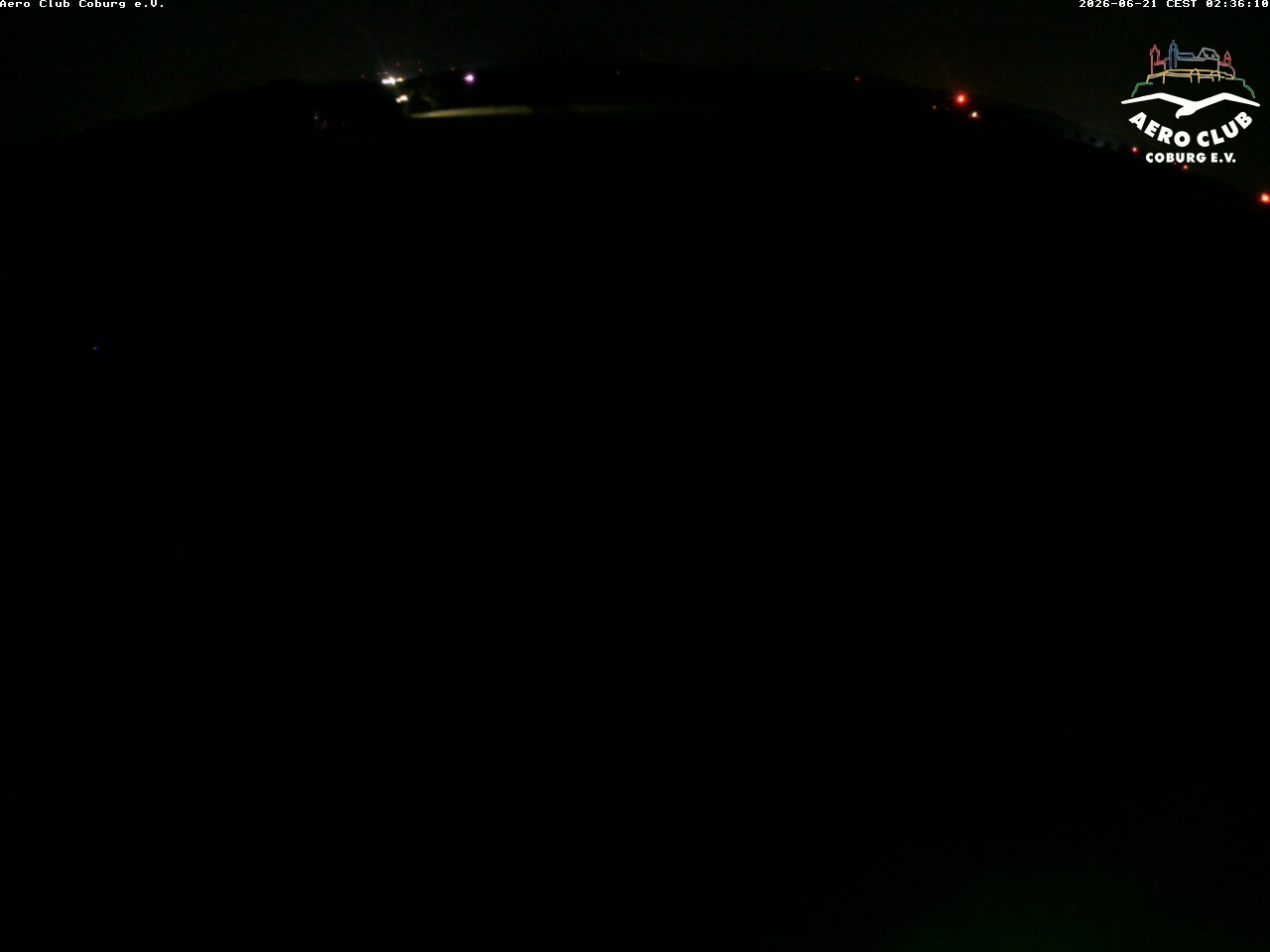 Archiv Foto Webcam Vorfeld Aero Club Coburg