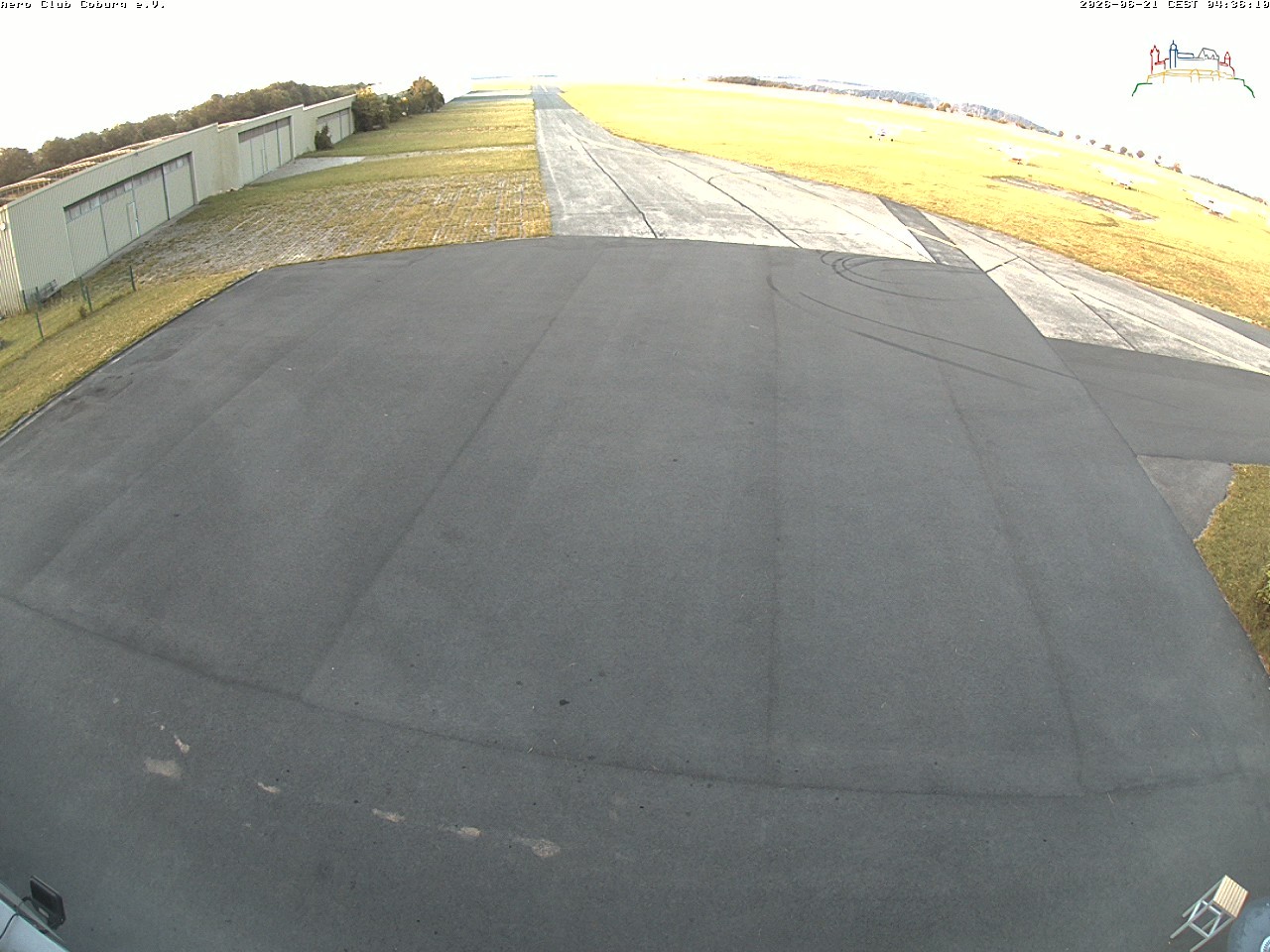 Archiv Foto Webcam Vorfeld Aero Club Coburg
