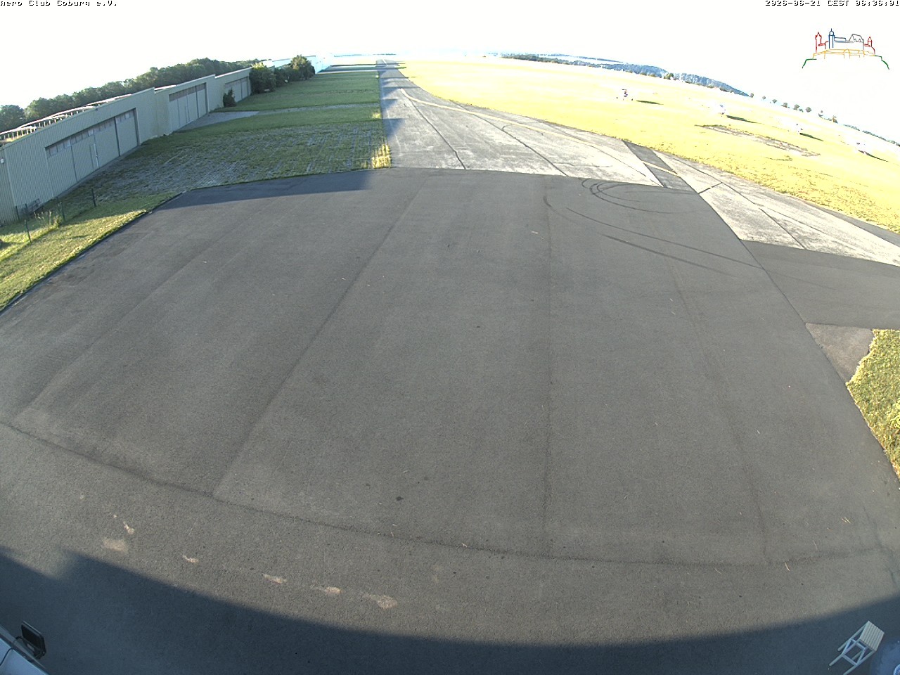 Archiv Foto Webcam Vorfeld Aero Club Coburg
