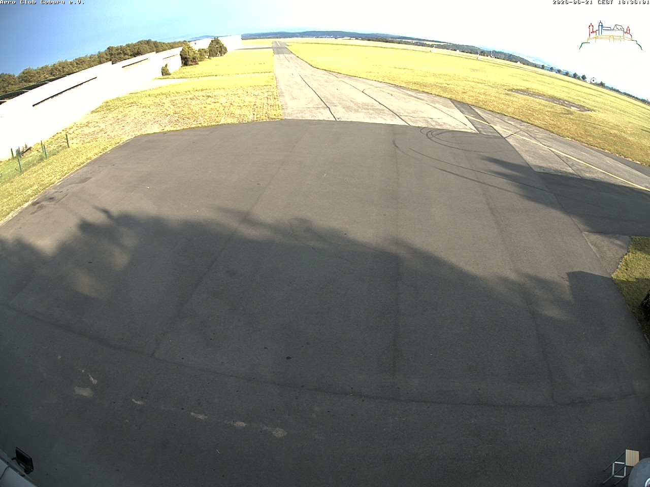 Archived image Webcam Aero Club Coburg