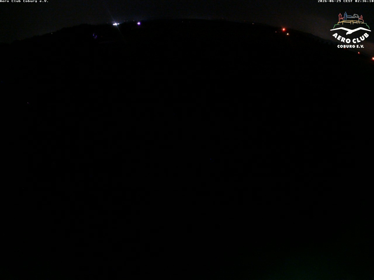 Archiv Foto Webcam Vorfeld Aero Club Coburg