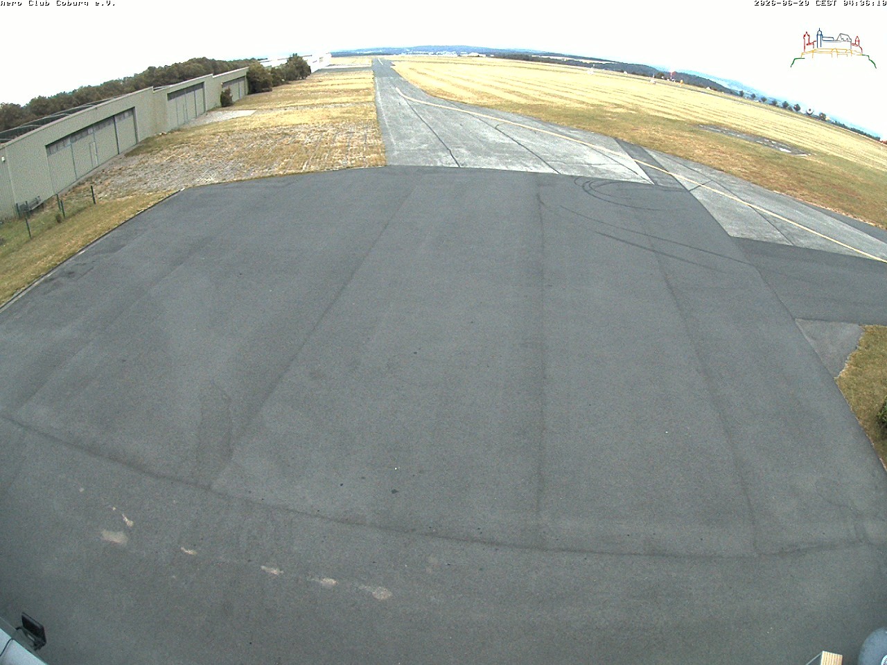 Archiv Foto Webcam Vorfeld Aero Club Coburg