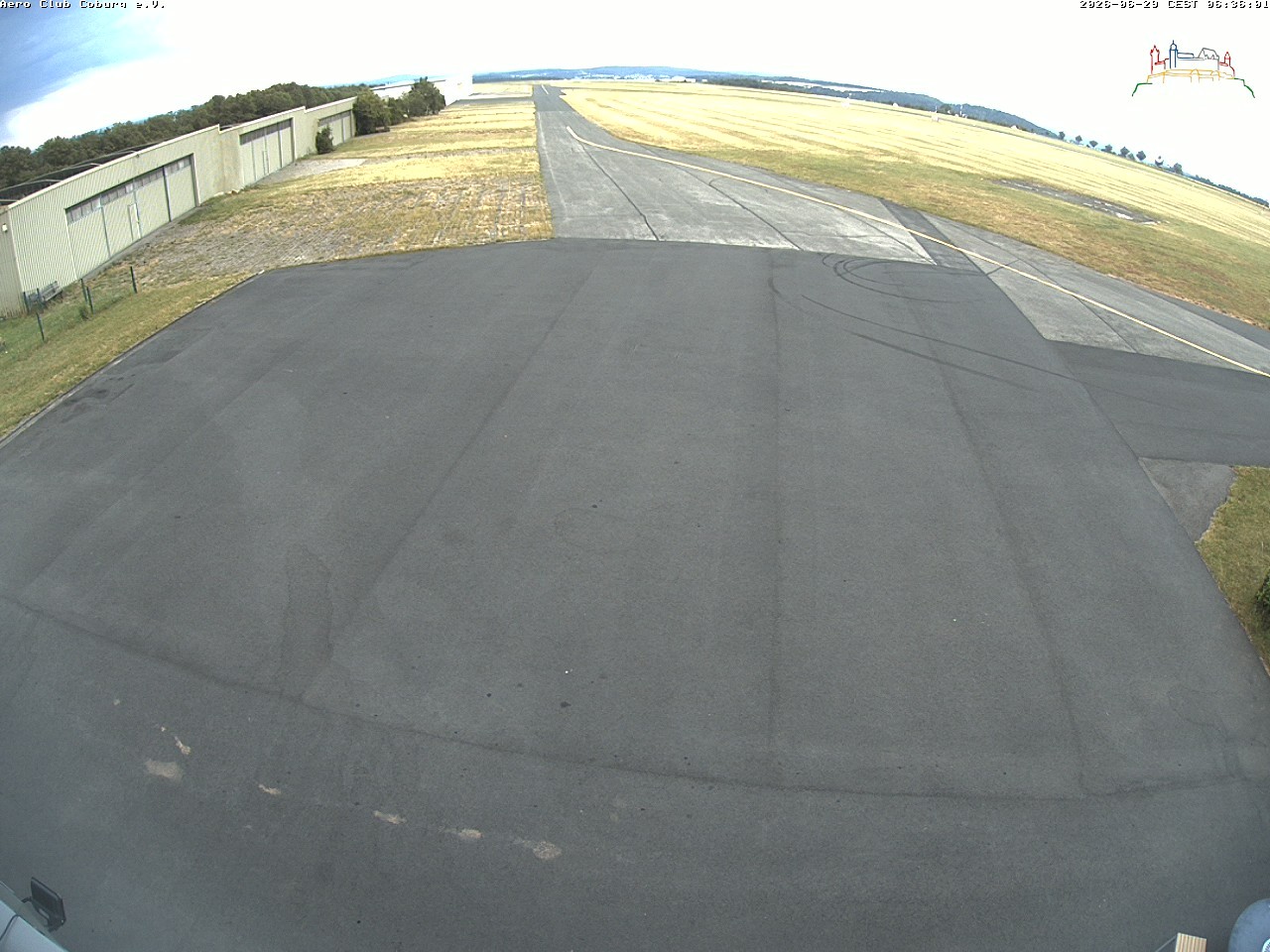 Archiv Foto Webcam Vorfeld Aero Club Coburg