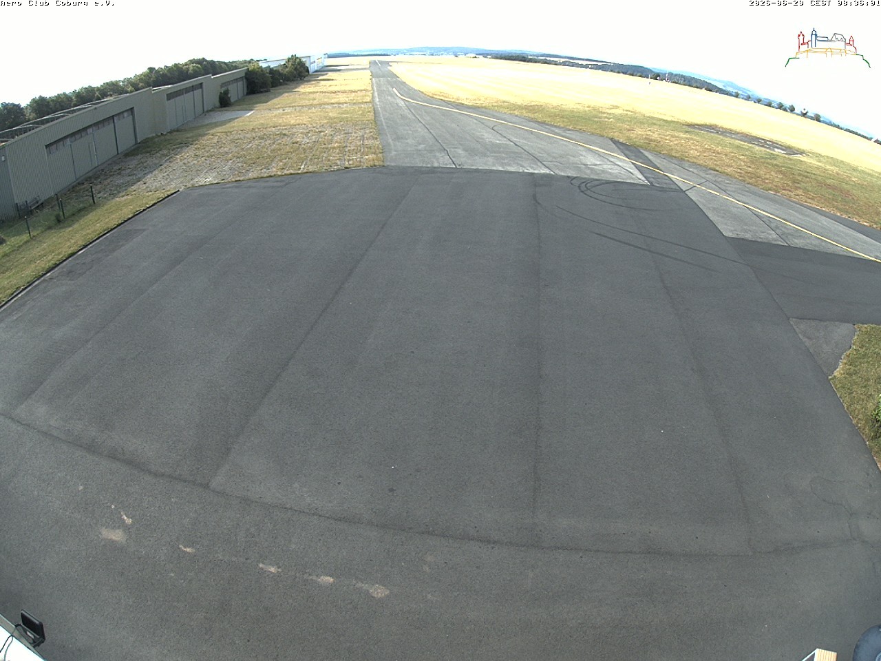 Archiv Foto Webcam Vorfeld Aero Club Coburg