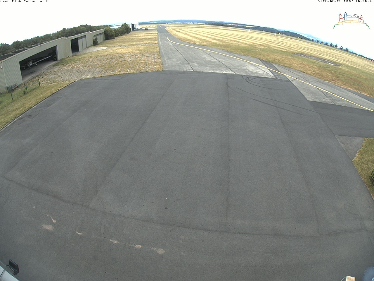 Archiv Foto Webcam Vorfeld Aero Club Coburg