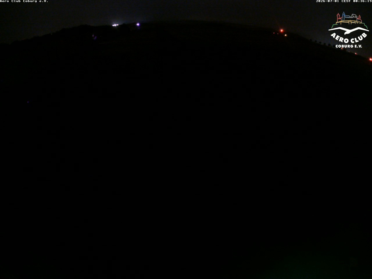 Archiv Foto Webcam Vorfeld Aero Club Coburg