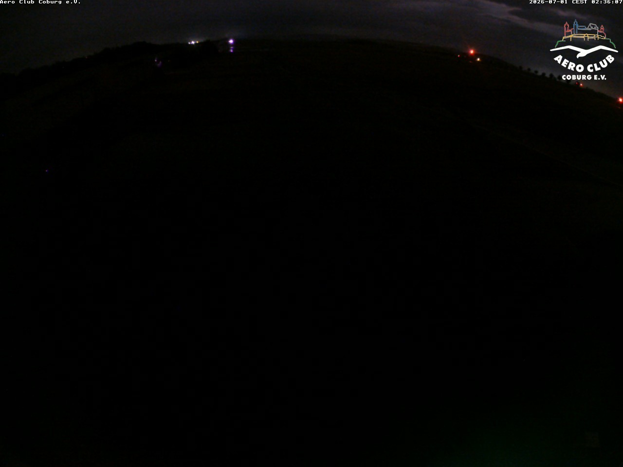 Archiv Foto Webcam Vorfeld Aero Club Coburg