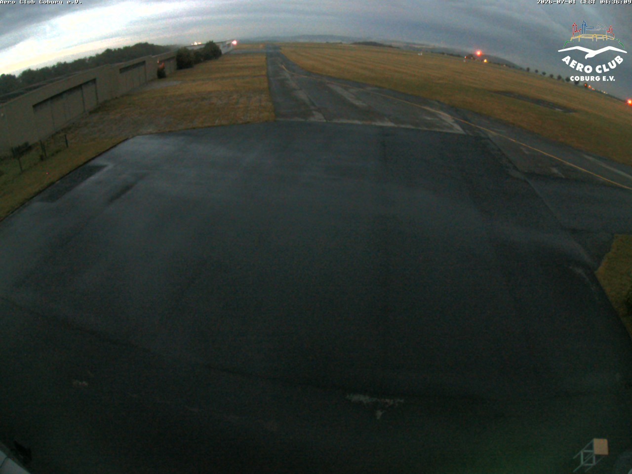 Archiv Foto Webcam Vorfeld Aero Club Coburg