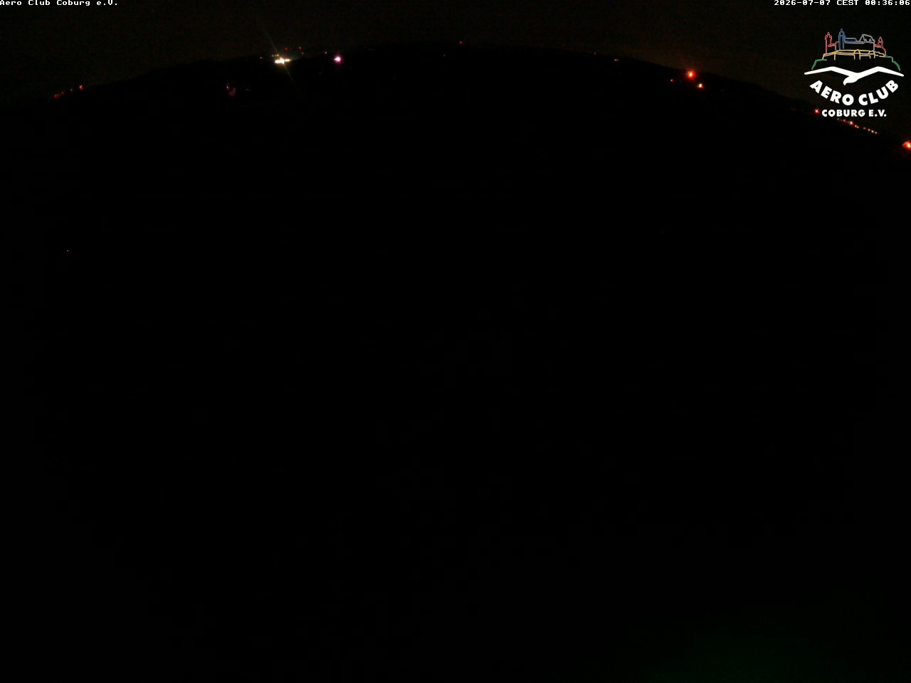 Archiv Foto Webcam Vorfeld Aero Club Coburg