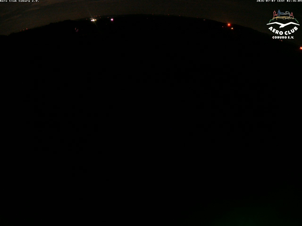 Archiv Foto Webcam Vorfeld Aero Club Coburg
