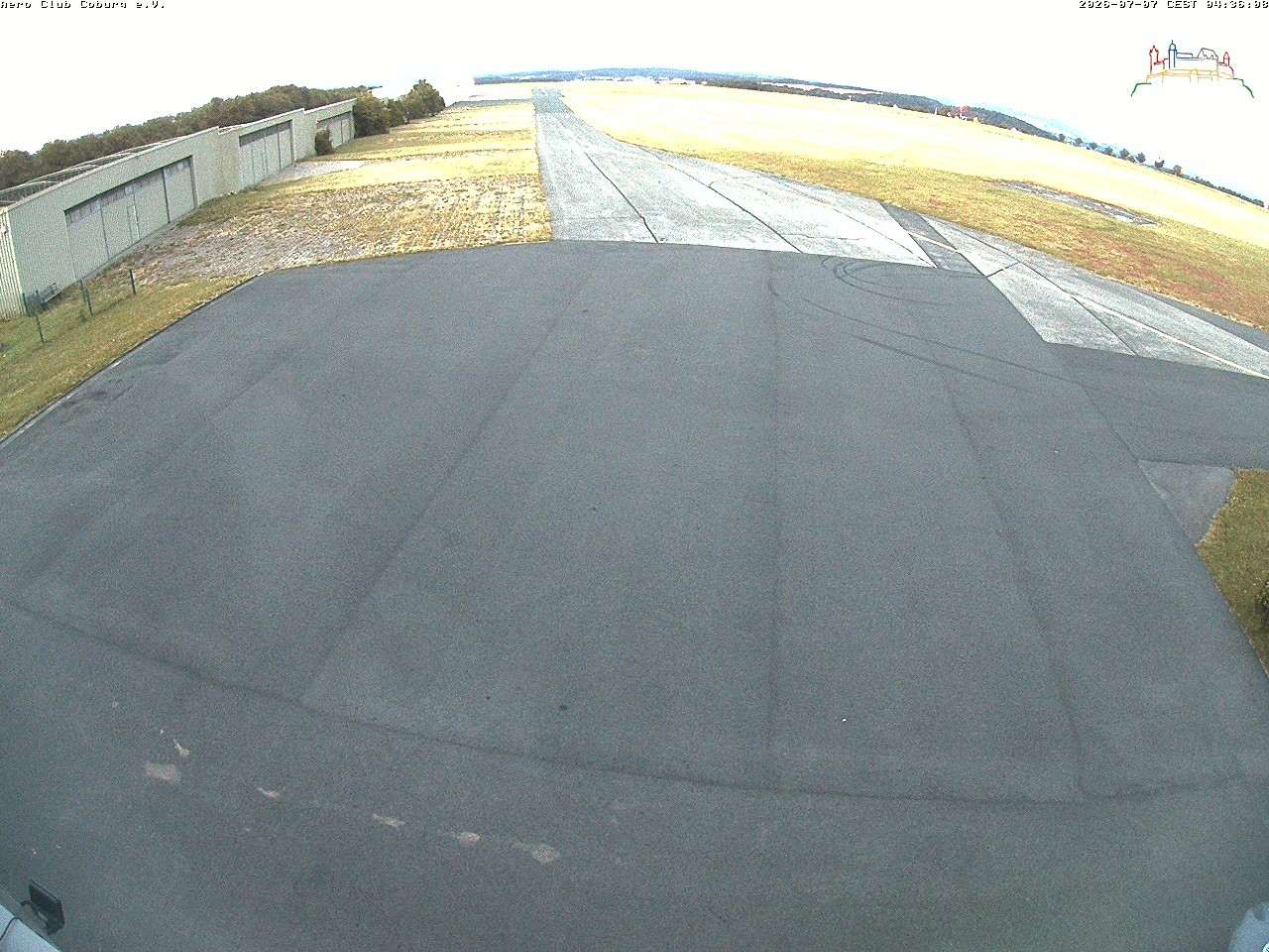 Archiv Foto Webcam Vorfeld Aero Club Coburg