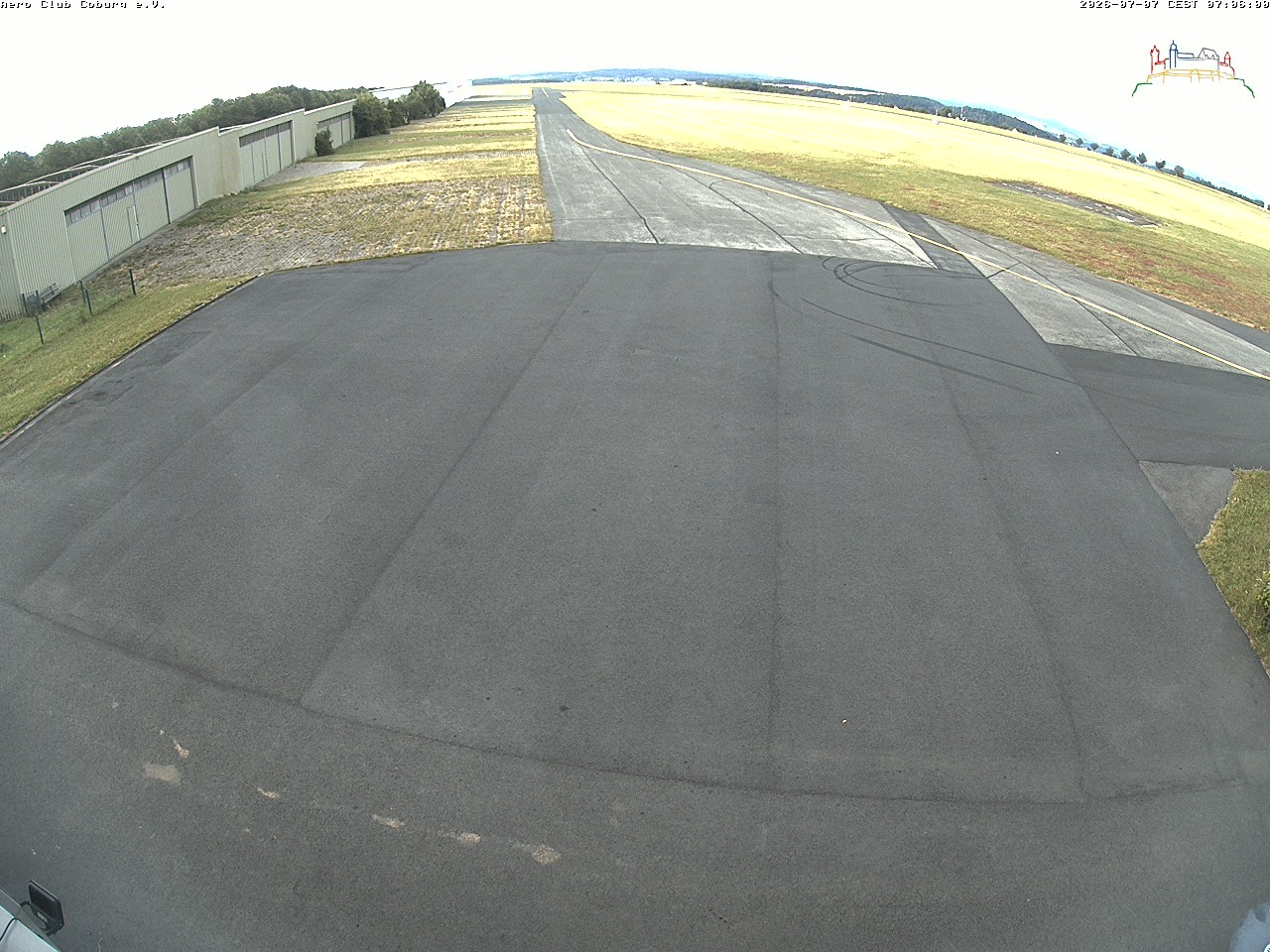 Archiv Foto Webcam Vorfeld Aero Club Coburg