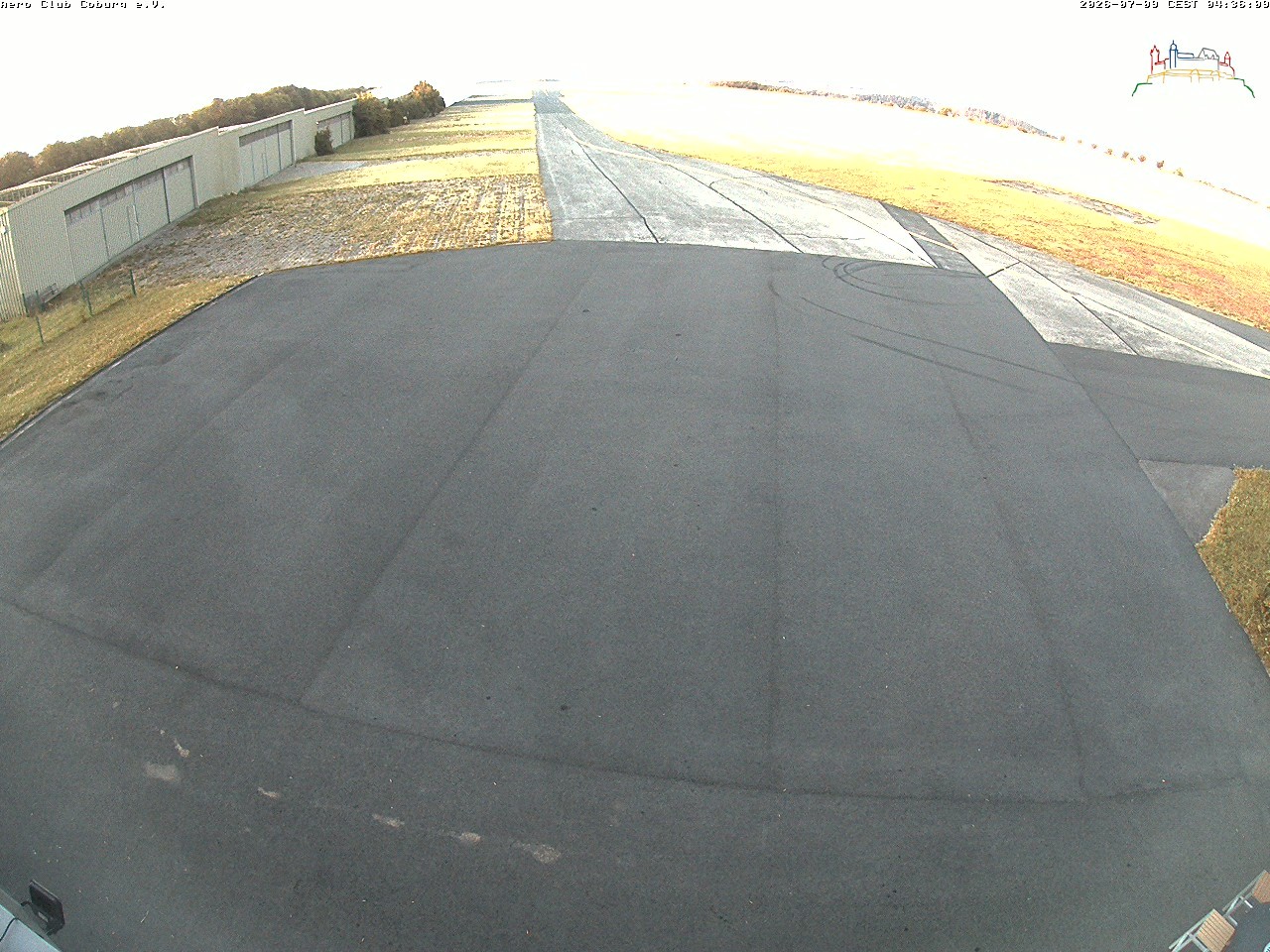 Archiv Foto Webcam Vorfeld Aero Club Coburg