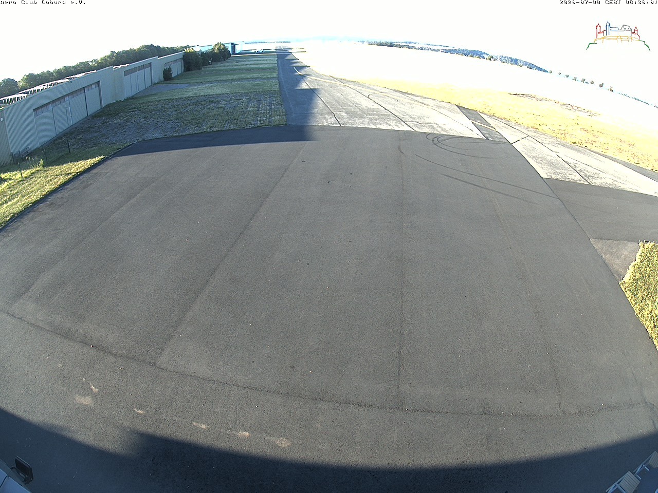 Archiv Foto Webcam Vorfeld Aero Club Coburg