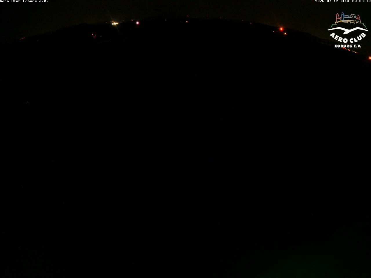 Archived image Webcam Aero Club Coburg