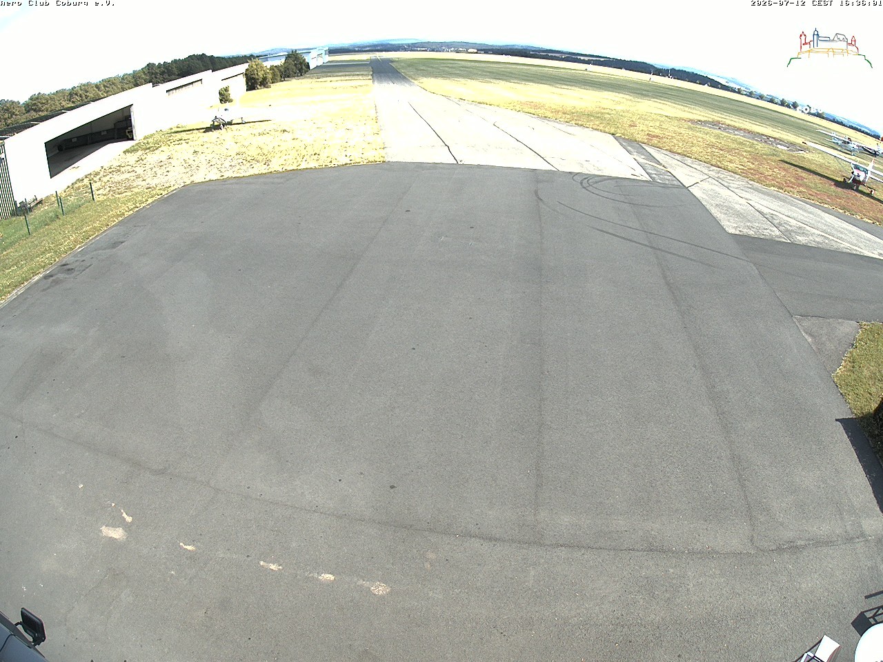 Archived image Webcam Aero Club Coburg