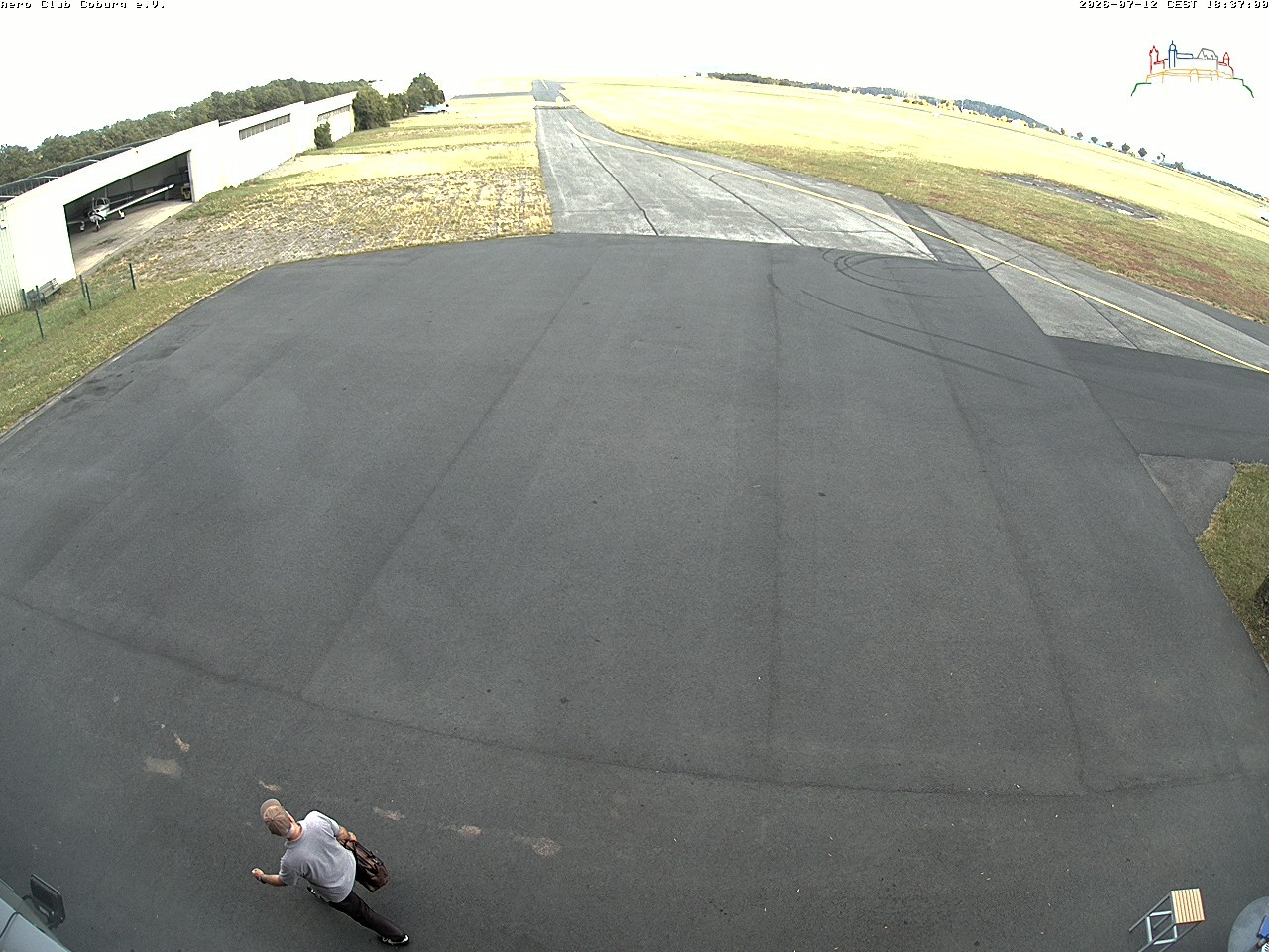 Archived image Webcam Aero Club Coburg