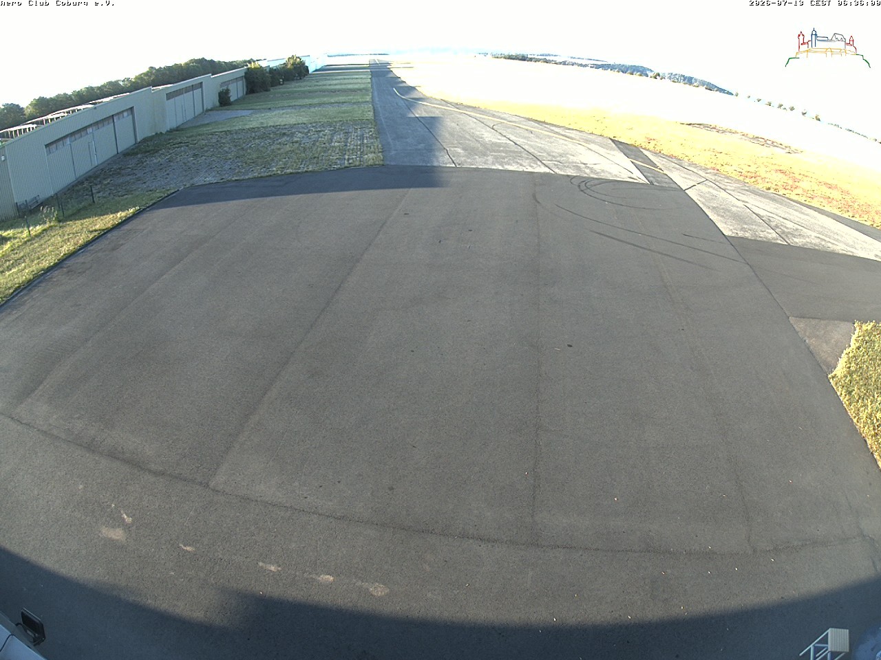 Archived image Webcam Aero Club Coburg