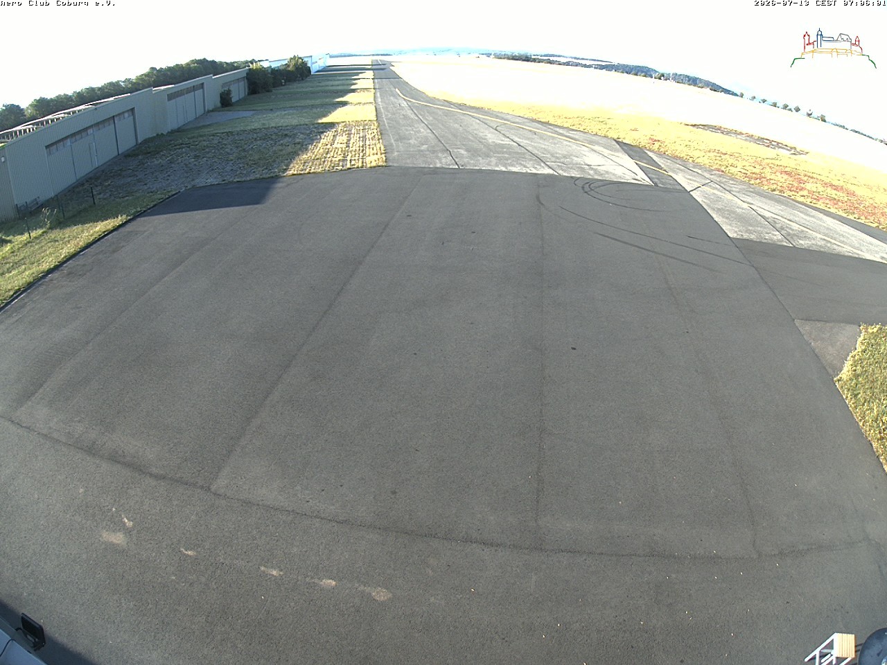 Archived image Webcam Aero Club Coburg