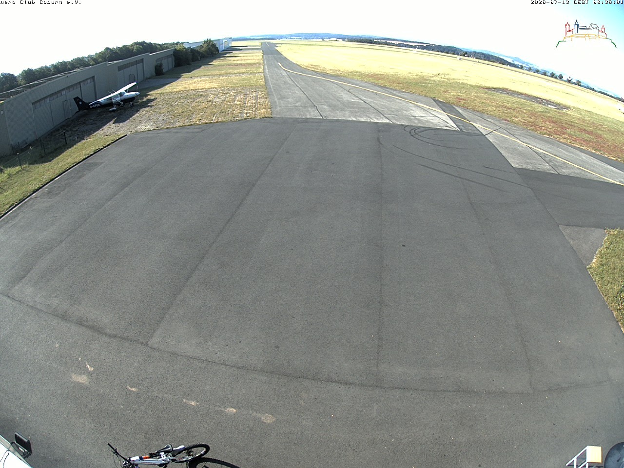 Archived image Webcam Aero Club Coburg