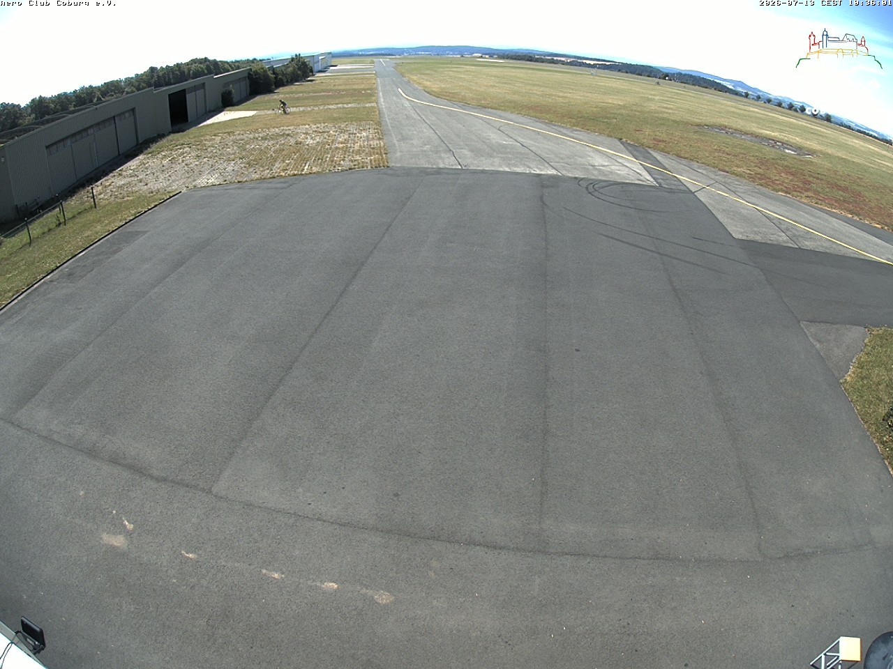 Archived image Webcam Aero Club Coburg