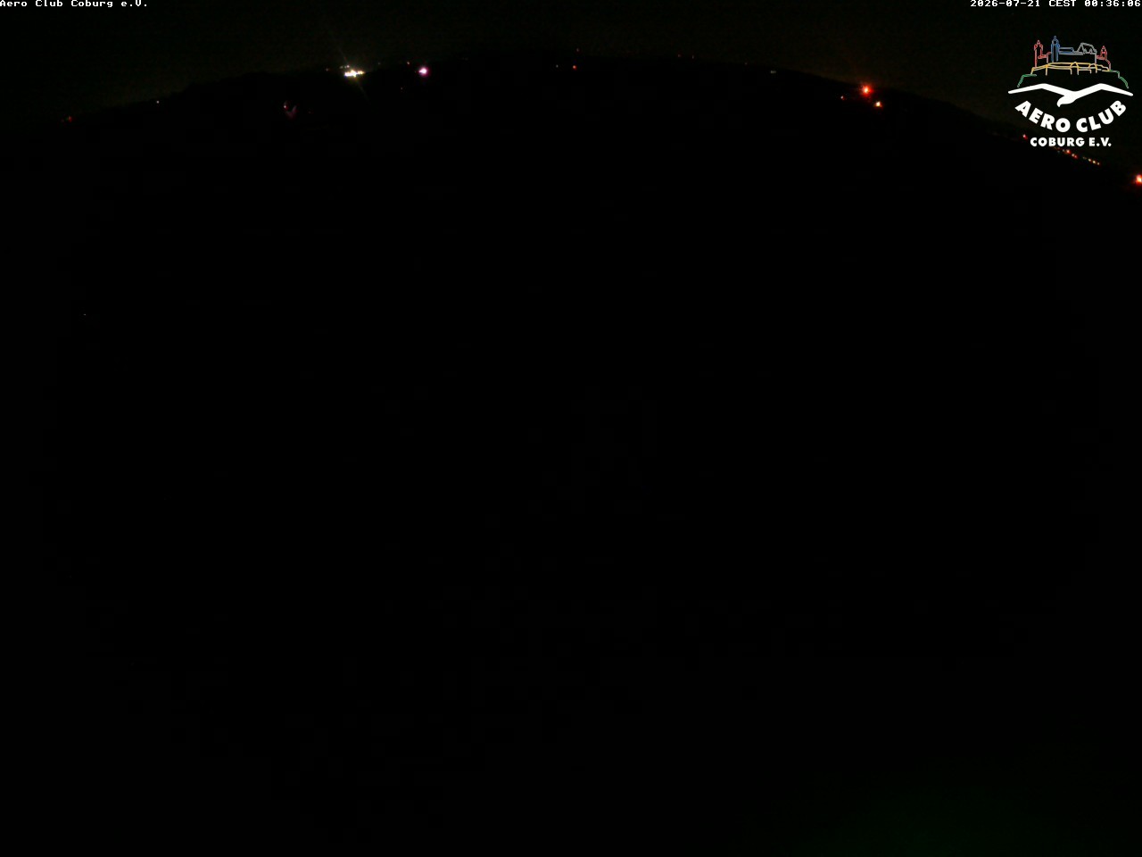 Archiv Foto Webcam Vorfeld Aero Club Coburg