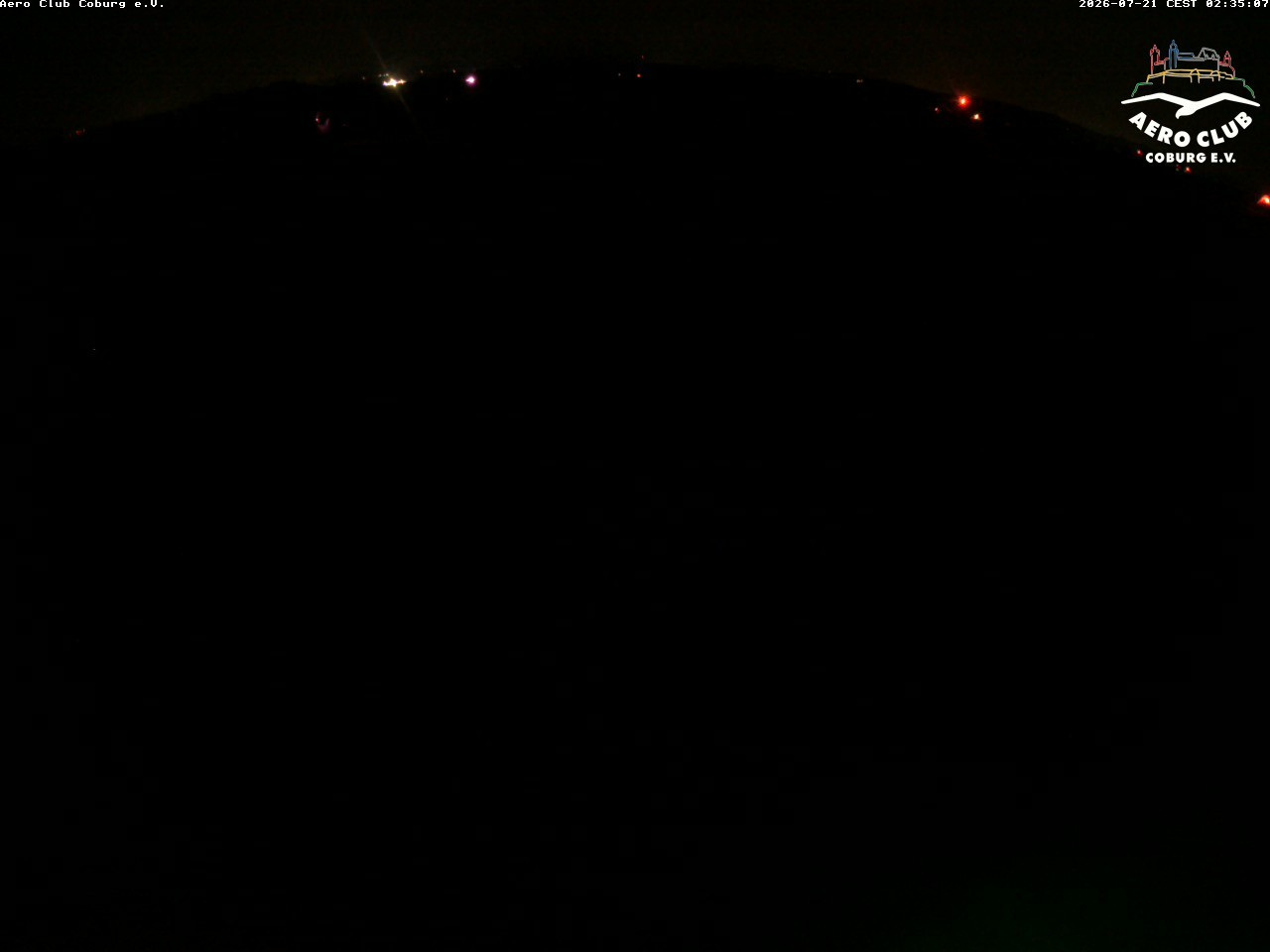 Archiv Foto Webcam Vorfeld Aero Club Coburg