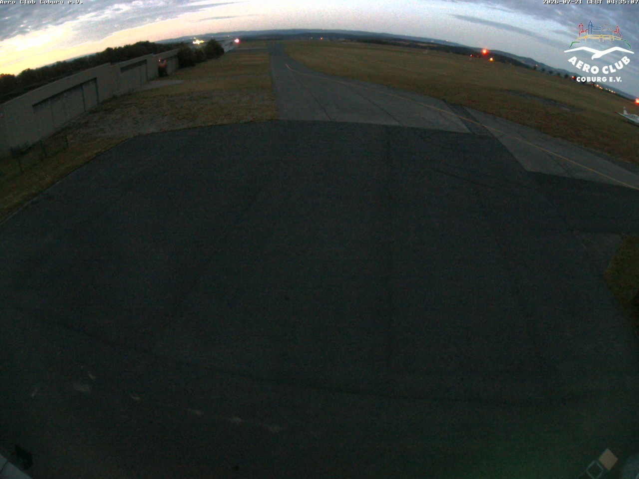 Archiv Foto Webcam Vorfeld Aero Club Coburg