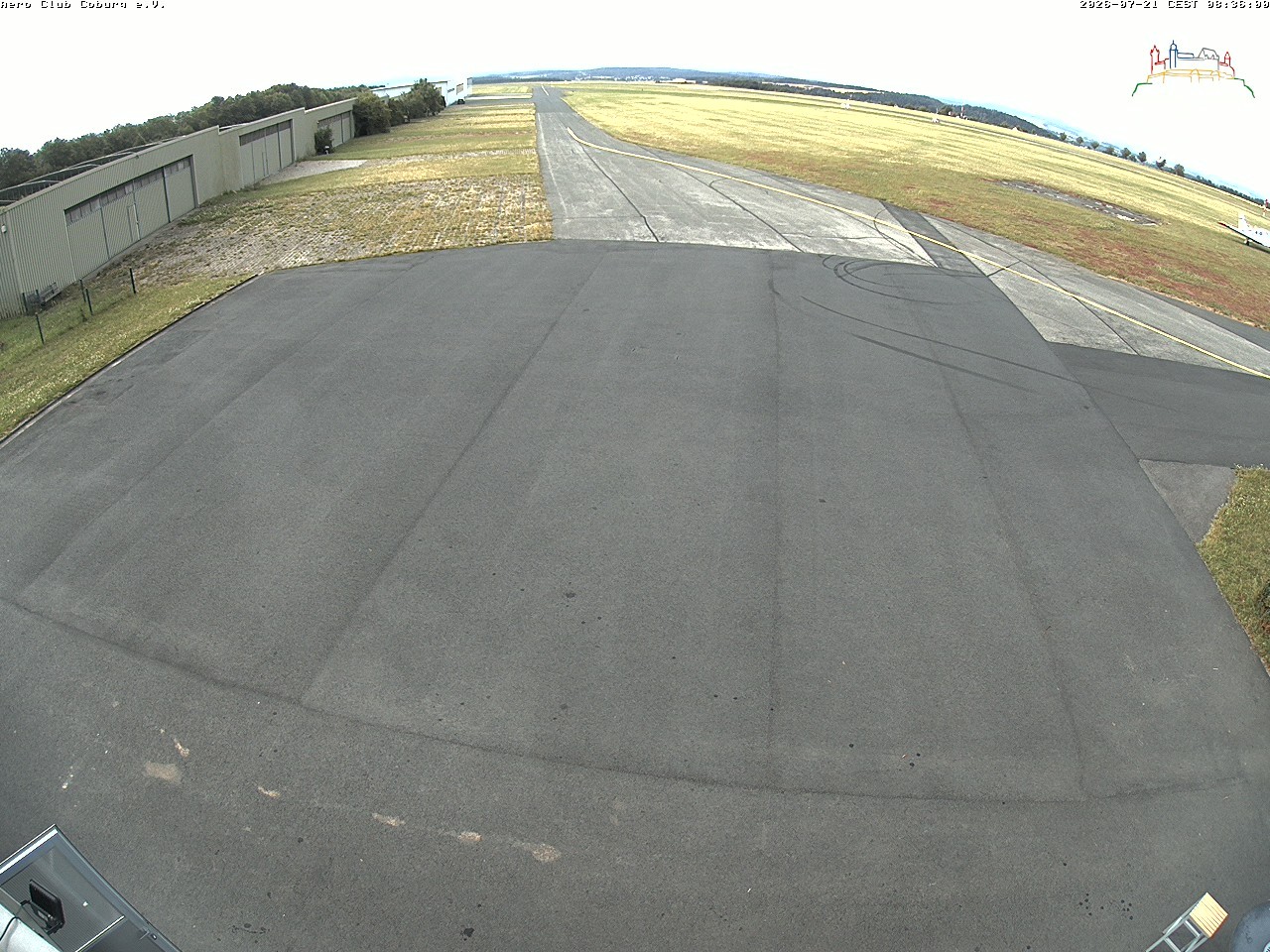 Archiv Foto Webcam Vorfeld Aero Club Coburg