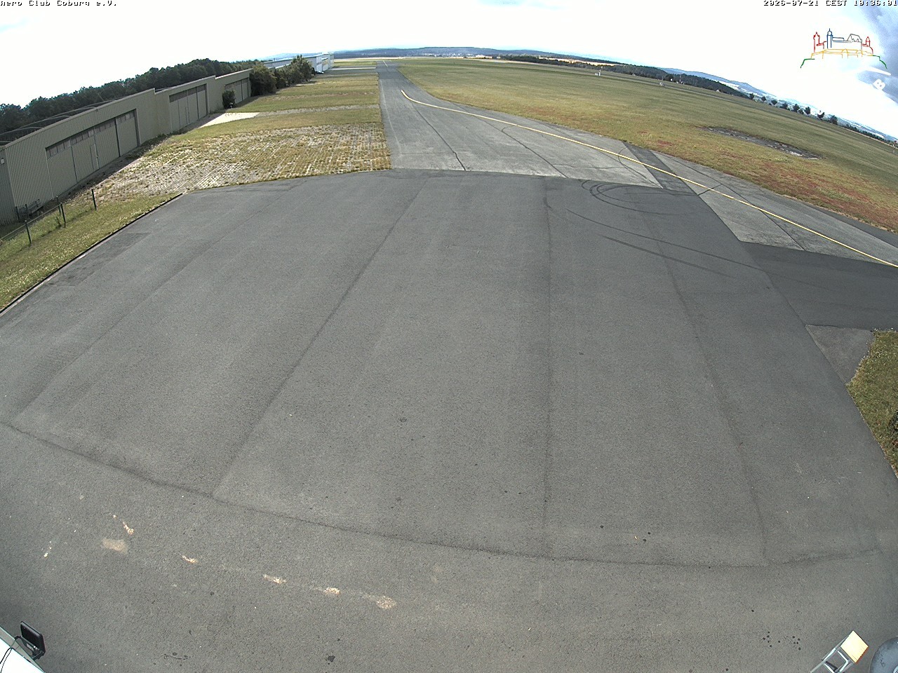 Archiv Foto Webcam Vorfeld Aero Club Coburg