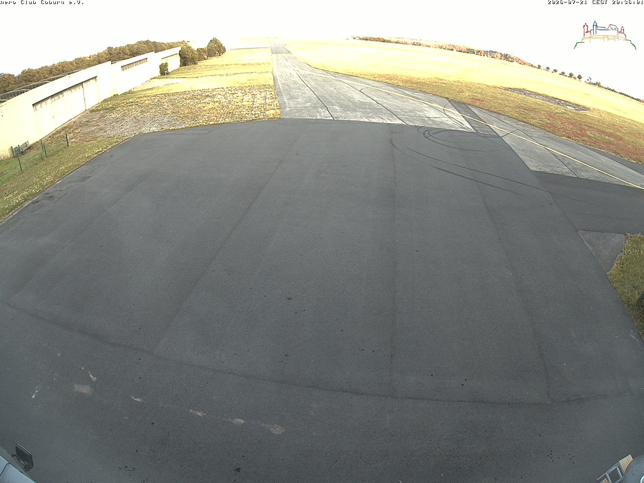 Archiv Foto Webcam Vorfeld Aero Club Coburg