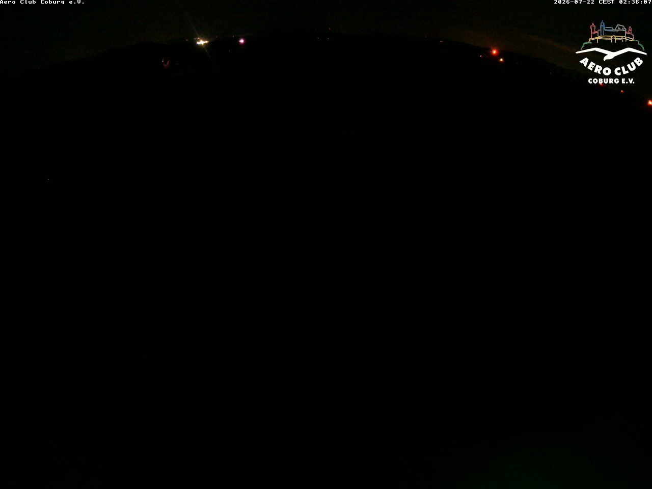 Archiv Foto Webcam Vorfeld Aero Club Coburg